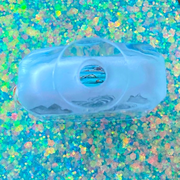 Reverse Hand Painted Snuff Bottle - 2-Sided - Picture 10 of 11